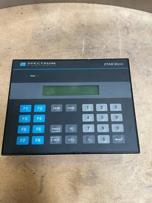 Spectrum Controls DTAM Micro 2707-M232P3sc Black Ser.C Rev.10 Operator Interface - Image 1 of 4