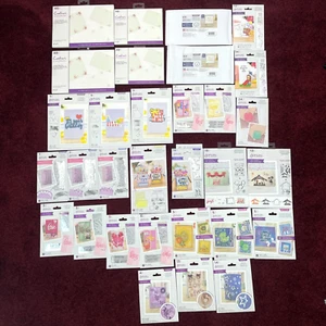 Posten 31 Crafters Companion Zwillinge Stanzstempel Blumen Geburtstag gestalten Karte Weihnachten - Bild 1 von 14