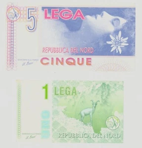 Nordliga Paar ausgefallene Banknoten - Bild 1 von 1