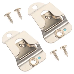 2 Sets Microphone Back Clip Cb Hanger Metal Holder Hook - Zdjęcie 1 z 12