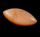 14 Ct NATURAL FIRE PEACH MOONSTONE MARQUISE CABOCHON GEMSTONE 24x11x6 mm CO=150