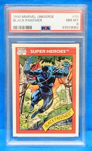 Marvel Universe #20 Black Panther 1990 PSA 8 casi nuevo-como nuevo # 97013062 - Imagen 1 de 2