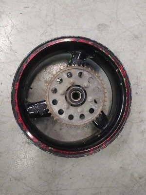 #* 93 95 Ninja ZX7R ZX 7R llanta trasera disco freno piñón negro rojo ** 1995  Foto 1 de 3