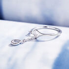  Frauen Mode Herz Liebe mit Verlängerungskette Ringe Einfache Wassertropfen