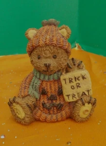 Trick or Treat Bear With a Jack-o-lantern Sweater - Picture 1 of 5
