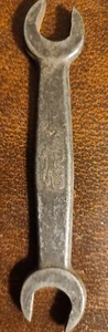 Vintage Ford Script Model T Double Open End Wrench 1-2  Circle M  5.25" - Picture 1 of 6