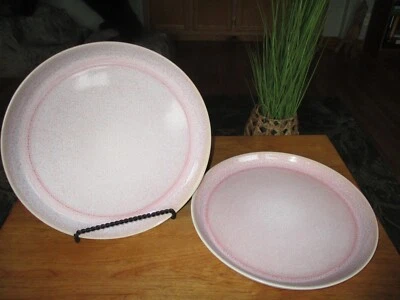 2 piezas de gres rosa azúcar - cena Elama 10,5" exc Foto 1 de 3