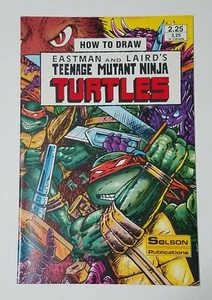 Teenage Mutant Ninja Turtles TMNT 4 COMIC LOT How to Draw -- PLEASE SEE PHOTOS - Picture 1 of 12