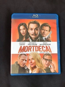 Mortdecai (Blu-ray, 2015) Movie Johnny Depp, Gwyneth Paltrow - VERY GOOD - Foto 1 di 2