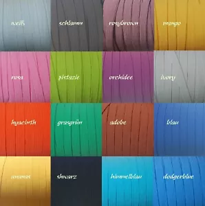 4-8 Meter Gummiband 9 mm viele Farben Gummilitze Gummi Wäschegummi elastisch - Bild 1 von 20