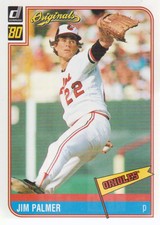 2002 Donruss Originals Baseball What If 1980 #17 Jim Palmer Baltimore Orioles
