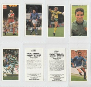 Bassett / Barratt - Football 1992-93 - Type Cards/Odds