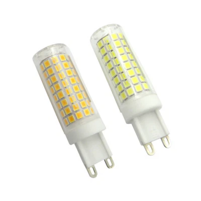 6pcs G9 Dimmable Light Bulb 102 2835 LED 7W Ceramics Lights Crystal Lamp 110V - Image 1 of 4
