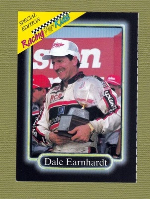 Dale Earnhardt Sr 1991 90 Racing For Kids Trading Card  - Image 1 of 3