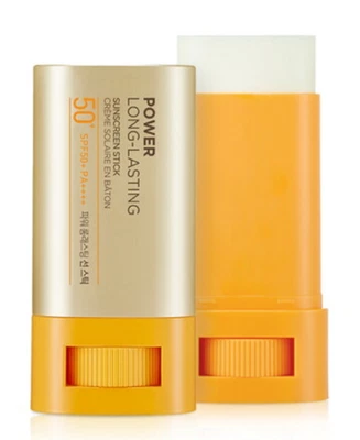 The Face Shop Power Long-Lasting Sunscreen Stick 18g SPF50+ PA++++ K-Beauty Foto 1 de 4