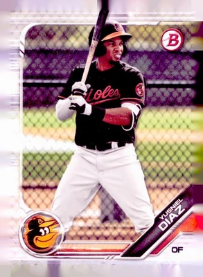2019 Bowman #BP-109 Yusniel Diaz Prospects - Image 1 of 2