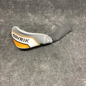 Callaway Mavrik Hybrid Headcover Rescue Orange Gray Black Sock Adjustable Disc - Picture 1 of 3