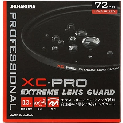 HAKUBA Lens Filter 72mm XC-PRO Extreme Lens Guard High Transmittance - Image 1 of 4