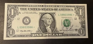 US 1999 $1 Dollar Bill SIGNED By US Treasurer Larry Summers Harvard - #1 of 2 - Picture 1 of 2