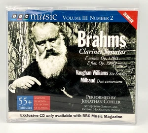 BBC Music Brahms Musikmagazin Band 3 #2 Klarinettensonaten exklusive Audio CD - Bild 1 von 4
