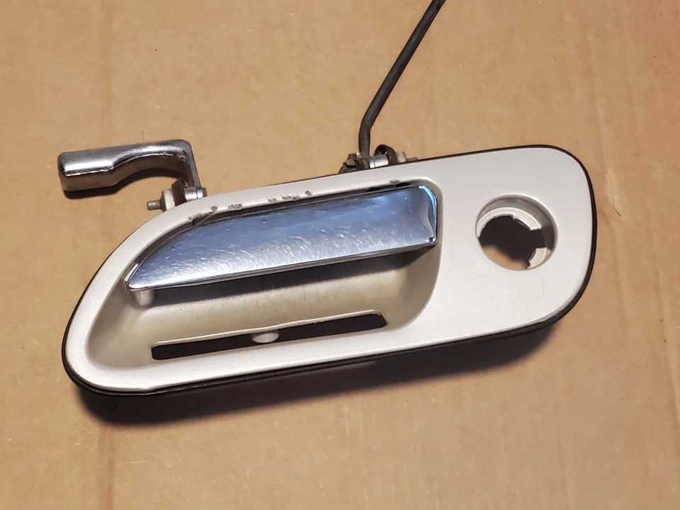 1992-2002 Lincoln Continental  Driver LH Front Door Handle HC Ivory Parchment Foto 1 de 4