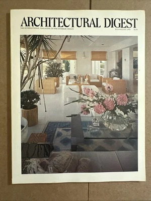 Architectural Digest Magazine July/August 1976 - Image 1 of 4