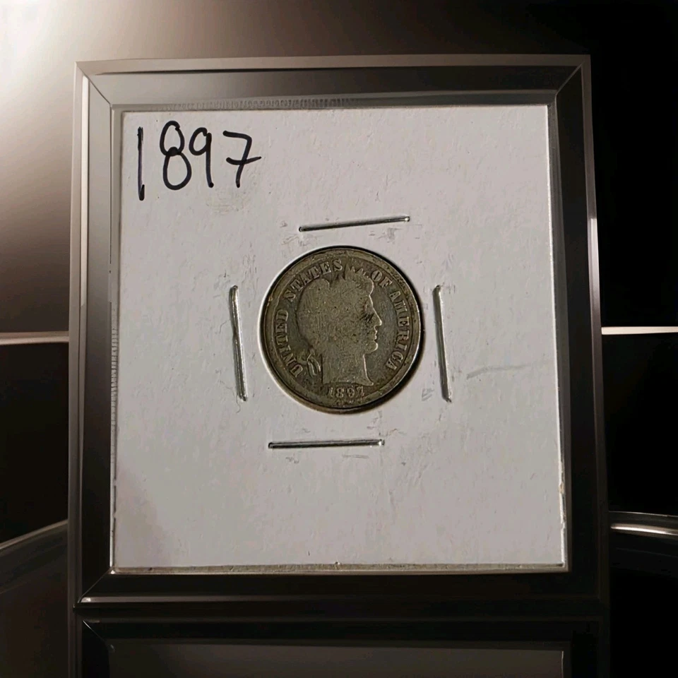 1897 jupiter dime - Image 1 of 2