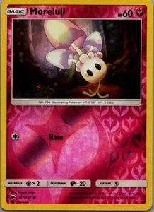 Morelull Reverse Holo Common SM - Burning Shadows 97/147 NM - Picture 1 of 2