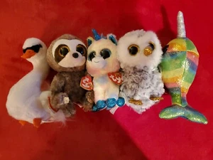 TY Beanie Boos and Babies (set of 5) - Picture 1 of 6