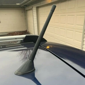 7" Short Black Antenna Mast Radio AM/FM for TOYOTA MATRIX & PONTIAC VIBE 03-14 - Picture 1 of 22