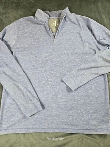 Johnnie O Herren XL 1/4 Zip Lila Golf Tour Pullover Sweater Performance Logo - Bild 1 von 13