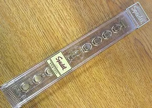 Nuevo Speidel EE. UU. 13 mm Damas Oro Ovalado Eslabones Vintage Correa de Banda con Cadena de Seguridad - Imagen 1 de 6