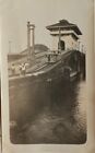 1929 Petit Photo Pedro Miguel Locks Panama Canal Interne