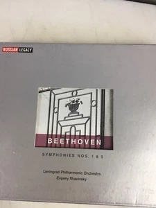 Mravinsky,Mravinsky,Leningrad Po : Beethoven: Symphonies 1 & 5 CD  - Imagen 1 de 2