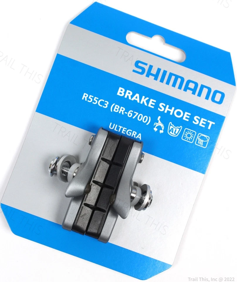 Shimano Ultegra 6700 Road Brake Shoe Set R55c3 Br-6700