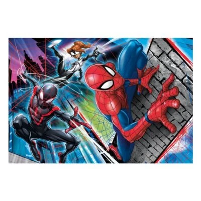 Clementoni Puzzle 24 pz Maxi Super Color  3-5a MARVEL SPIDERMAN 24497 - Immagine 1 di 2