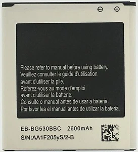 Replacement Battery for Samsung Galaxy ON5 SM-G550 MetroPcs EB-BG530BBC 2600mAh - Picture 1 of 2