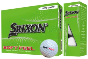SRIXON SOFT FEEL GOLF BALLS 1X12 WHITE BRAND NEW IN BOX - Picture 1 of 2