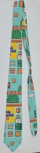 Super Mario Bros. 3 Retro Styled Necktie. Small 48" Length - Picture 1 of 2