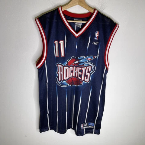 Vintage Reebok Houston Rockets Yao Ming Jersey Adult Medium Retro Throwback NBA Cover
