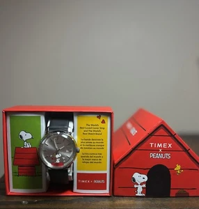 Timex Marlin Automatic X Peanuts Snoopy Flying Ace 40mm TW2W49600 New - Picture 1 of 6