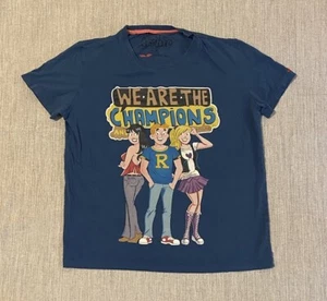 Archie Men's T-Shirt Size Medium Blue Cartoon Graphic Print Short Sleeve - Picture 1 of 4