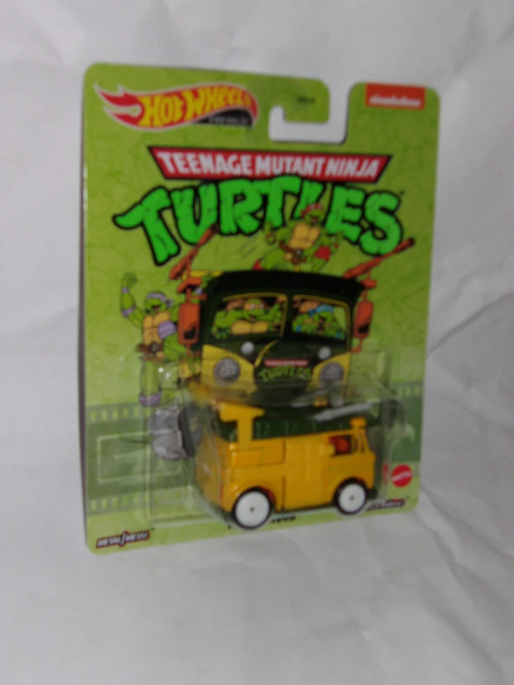 Vagón de fiesta Hot Wheels Premium Nickelodeon TMNT Teenage Mutant Ninja Turtles Foto 1 de 1