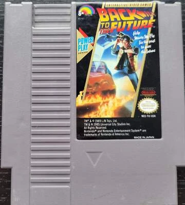 Back To The Future - NES (Nintendo Ent System) Video Game Cartridge GREAT SHAPE - Image 1 of 2
