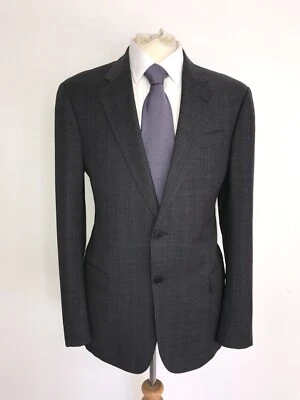 ARMANI COLLEZIONI Línea G - TRAJE DE LANA GRIS PARA HOMBRE - 42 Reg - W36 L31 - HERMOSO Foto 1 de 4