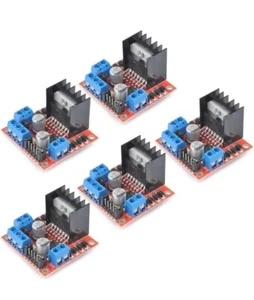 Timesetl 5 Pack L289N Motor Drive Controller Board DC Dual H-Bridge Robot... - Picture 1 of 1