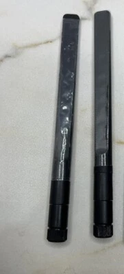 2X Router WiFi Antenna Dual Band 2.4/5Ghz 2dBi SMA Female High Gain Wireless - image 1 of 3