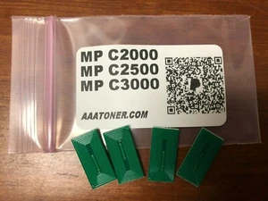 4 x Toner Reset Chip for Ricoh Aficio MP C2000, MP C2500, MPC3000 Printer Refill - Afbeelding 1 van 2