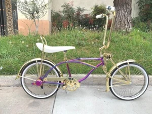 NEON/GOLD 20" Cruiser Lowrider Bike 72 Spokes Coaster Brake New - Picture 1 of 9