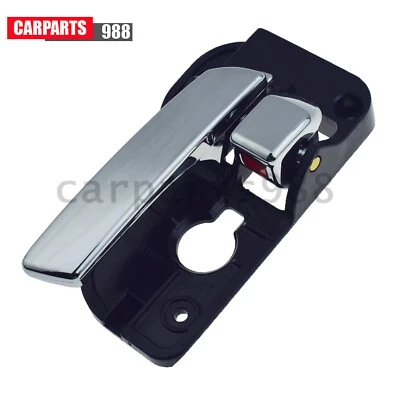 Left Side Interior Inside Door Handle Chrome For 2007-2012 Kia Rondo 82610-1D000 - Image 1 of 4